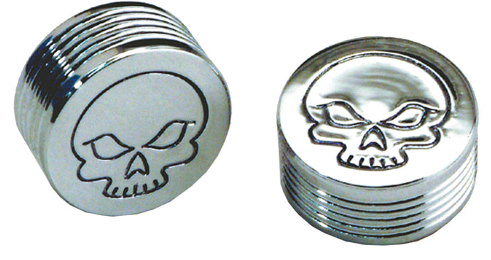 BOLT COVER M10 SKULL HEX HEAD 4/PK MCS036 image 1