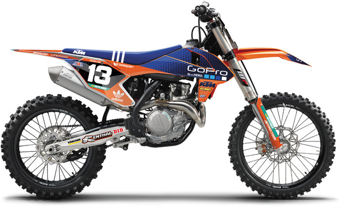 2016 TLD KTM GRAPHICS KIT N40-5727 image 1