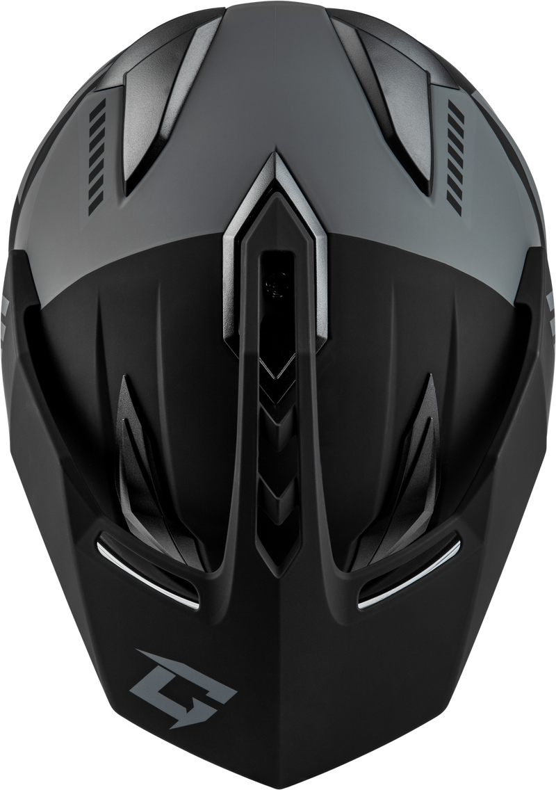 Load image into Gallery viewer, GM-11 RONIN HELMET MATTE BLACK/SILVER MD A1115815 image 3
