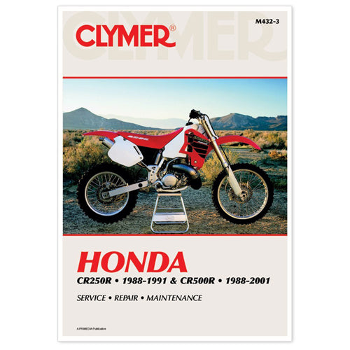 SERVICE MANUAL - HONDA CR250R (88-91), CR500R (88-01)