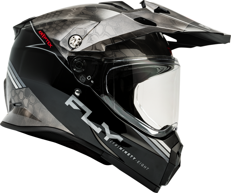 Load image into Gallery viewer, TREKKER KRYPTEK CONCEAL HELMET BLACK/GREY/WHITE 2X 73-70272X image 4
