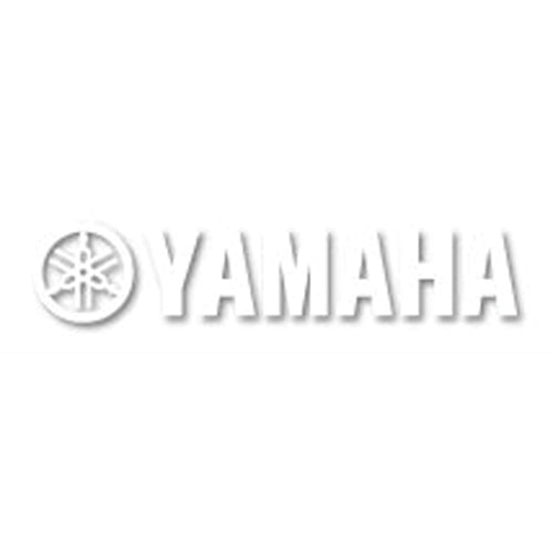 FX 2015 1' DIE-CUT STICKERS YAMAHA (WHITE)