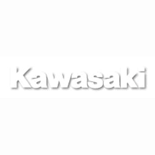 FX 2015 1' DIE-CUT STICKERS KAWASAKI (WHITE)