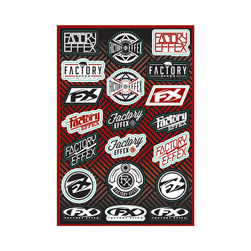 FX 2015 SPONSOR/LOGO STICKER SHEETS FX ICON STICKER KIT