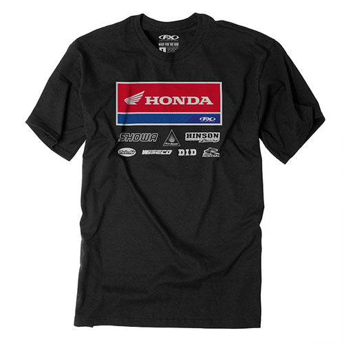 2021 HONDA RACEWEAR T-SHIRT / BLACK XL