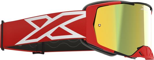 LUCID CALIBER GOGGLE RED GOLD MIRROR LENS 067-12045 image 2