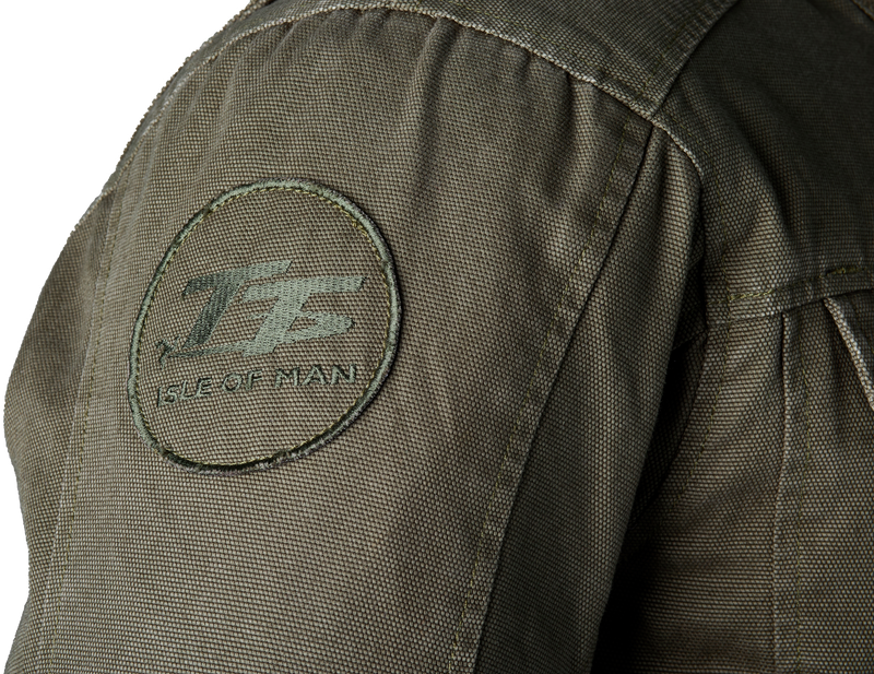 Load image into Gallery viewer, IOM TT CROSBY 2 CE JACKET OLIVE TEXTILE SM 103158OLV-40 image 4
