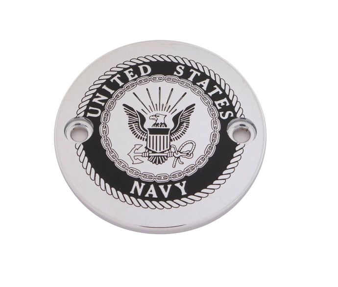 M8 TIMER COVER NAVY CHROME NAV15-63 image 1