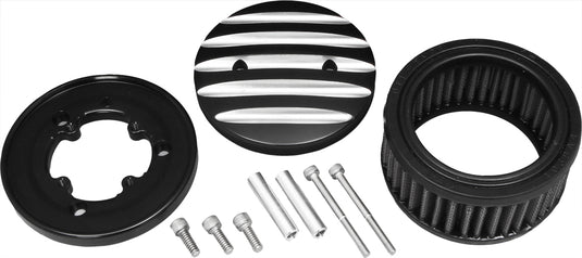 BOSSLEY AIR CLEANER BLACK FINS BSL022A image 1