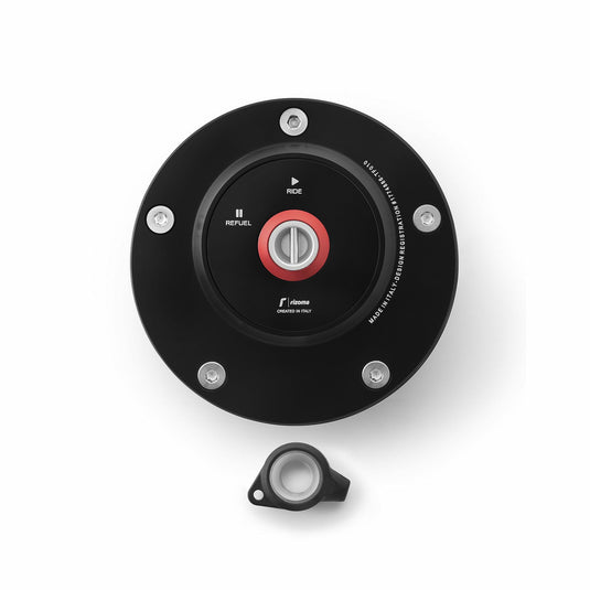 GAS CAP LOCKING BLACK TRI TF030B image 1