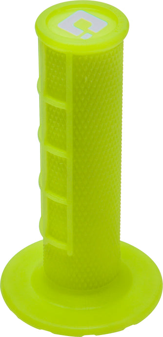 HALF WAFFLE LOCK-ON GRIP NEON YELLOW H36HWY image 1