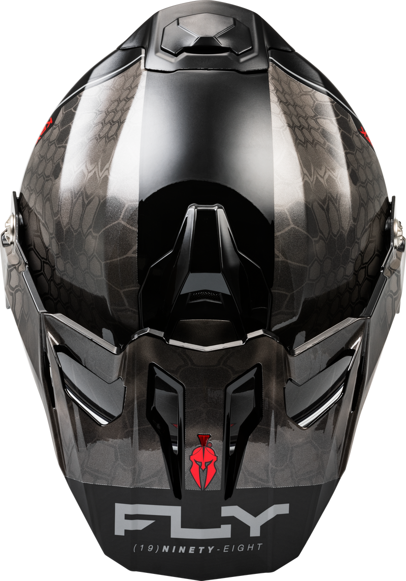 Load image into Gallery viewer, TREKKER KRYPTEK CONCEAL HELMET BLACK/GREY/WHITE XS 73-7027XS image 3
