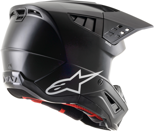 S-M5 SOLID HELMET BLACK MATT SM 8303123-110-S image 2
