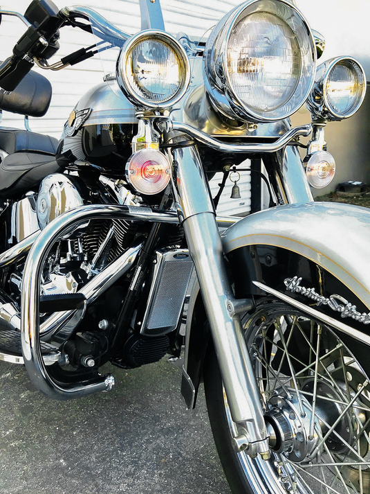 CENTER FRAME MOUNT OIL COOLER NON ABS  ST `01-17  CHROME ST-1C image 2