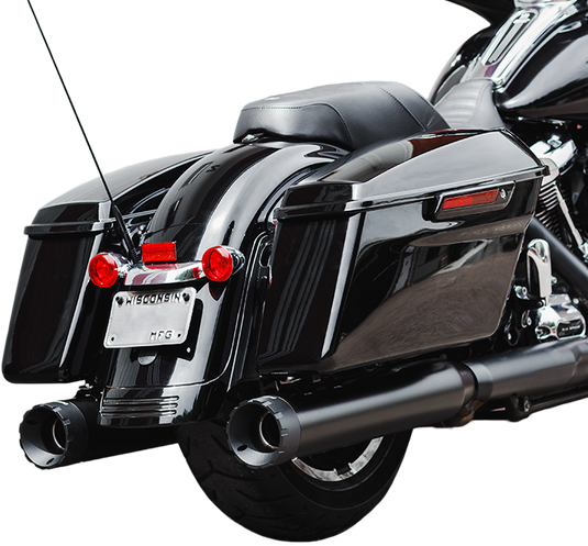 MONARCH MUFFLER BLACK M8 TOURING `17-21 10-1054 image 2