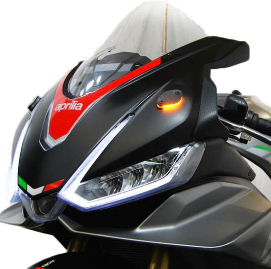 MIRROR BLOCK OFF TURN SIGNALS APR RSV4-MBO-21 image 1