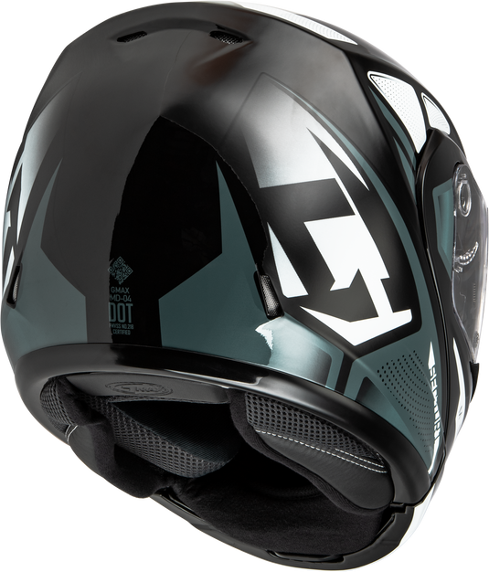 MD-04S SECTOR SNOW HELMET BLACK/SILVER MD M2043365 image 4