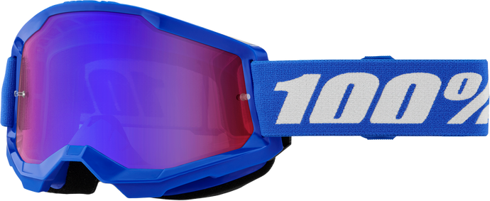 STRATA 2 GOGGLE BLUE MIRROR RED/BLUE LENS 50028-00014 image 1