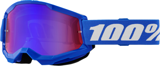 STRATA 2 GOGGLE BLUE MIRROR RED/BLUE LENS 50028-00014 image 1