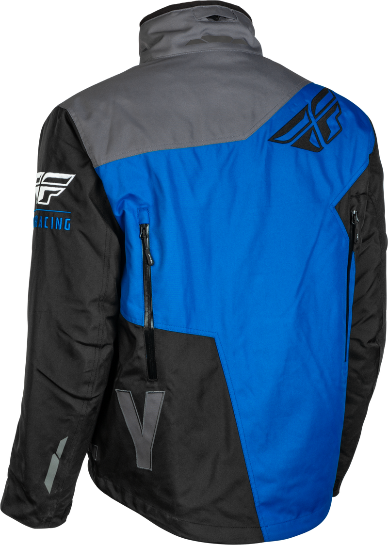 Load image into Gallery viewer, YOUTH SNX PRO JACKET BLACK/GREY/BLUE YL 470-4116YL image 2
