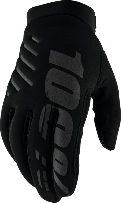 BRISKER YOUTH GLOVES BLACK LG 10004-00002 image 1