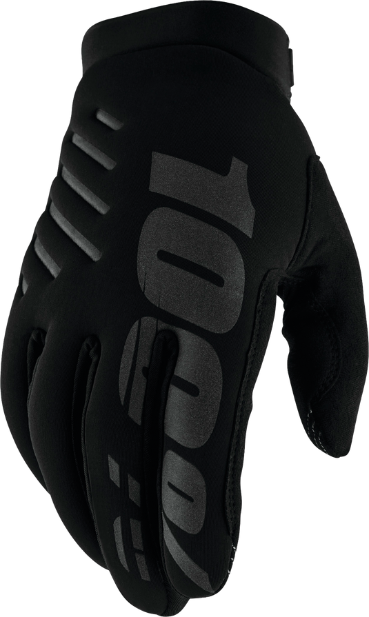 BRISKER YOUTH GLOVES BLACK LG 10004-00002 image 1