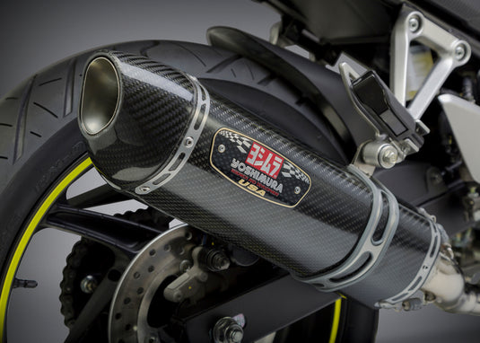 EXHAUST RACE R-77 SLIP-ON SS-CF-CF 123002J220 image 1