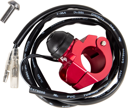 KILL SWITCH SINGLE BOLT CLAMP RED KS-02 RED image 1