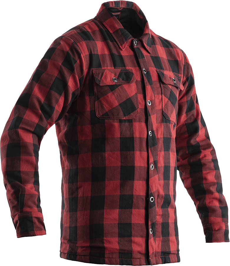 Load image into Gallery viewer, KEVLAR LUMBERJACK CE SHIRT RED CHECK TEXTILE SM 102115RED-40 image 1
