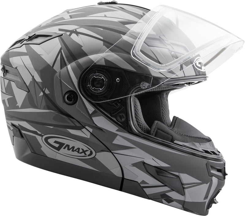 Load image into Gallery viewer, GM-54S SCRIBE MODULAR HELMET MATTE BLACK/GREY M G2549025 image 4
