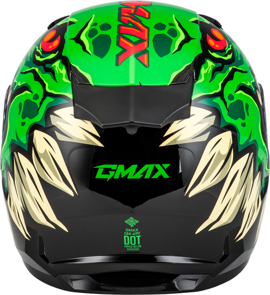 YOUTH GM-49Y DRAX HELMET GREEN YS F1499050 image 2