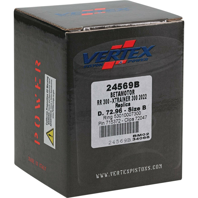 Load image into Gallery viewer, PISTON KIT CAST 72.96/STD BETA 24569B image 5
