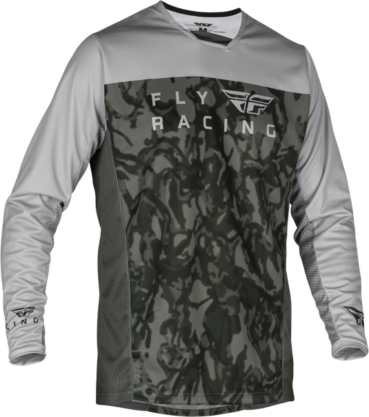 RADIUM JERSEY DARK GREY CAMO/GREY SM 376-052S image 1