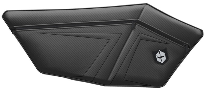 DOOR KNEE PADS WITH STORAGE BLACK POL P199Y322BL image 1