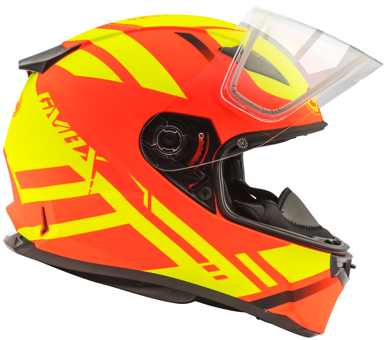 Load image into Gallery viewer, FF-49 FULL-FACE BERG SNOW HELMET HI-VIS ORANGE/YELLOW 3X G2493689 FTC-26 image 2
