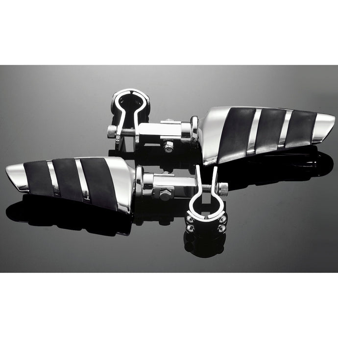 FOOTPEG SET 3PC-CLAMP SMOOTH