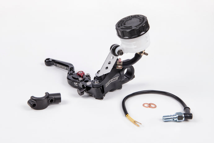 BRAKE MASTER CYLINDER 16MM LEVER BLACK MC6603 image 1