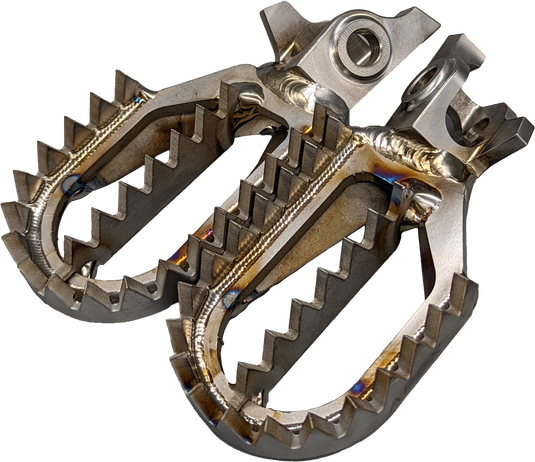 TITANIUM FOOT PEGS RX013 image 1