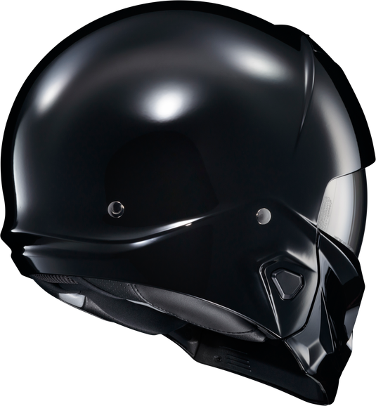 COVERT 2 OPEN-FACE HELMET GLOSS BLACK 2X CV2-0037 image 2
