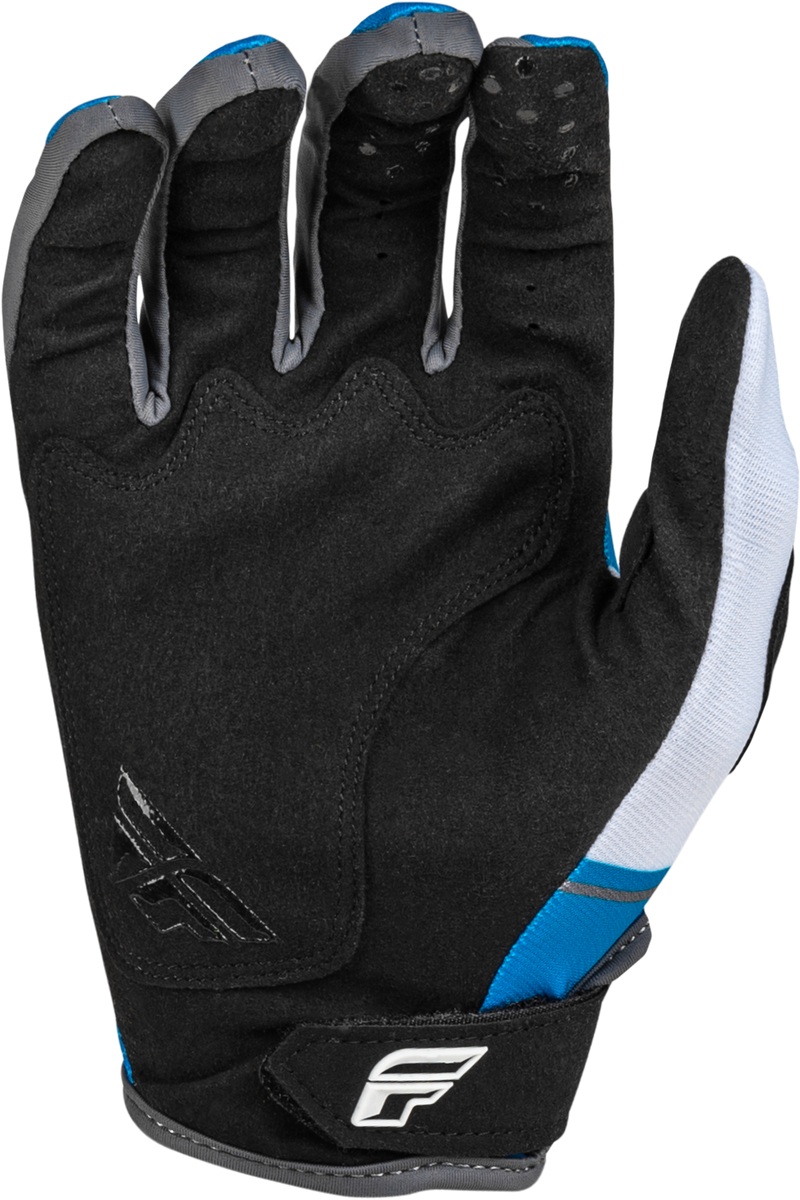 Load image into Gallery viewer, KINETIC PRIX GLOVES BRIGHT BLUE/CHARCOAL SM 377-410S image 2
