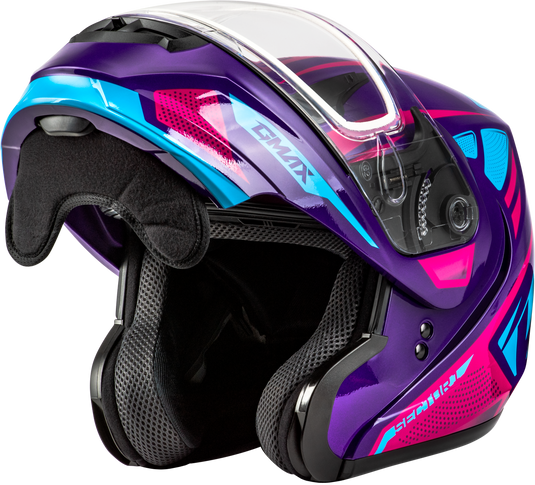 MD-04S SECTOR SNOW HELMET VIOLET/PINK XL M2043987 image 5