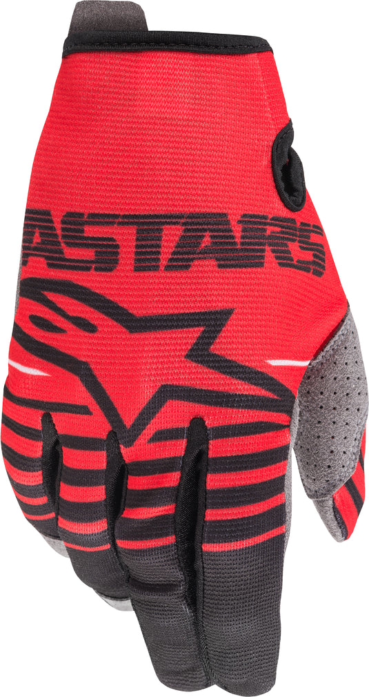 YOUTH RADAR GLOVES RED/BLACK MD 3541820-3031-M image 1