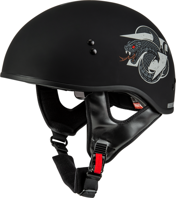 HH-65 DRK1 HELMET MATTE BLACK/GREY 2X H16512508 image 1