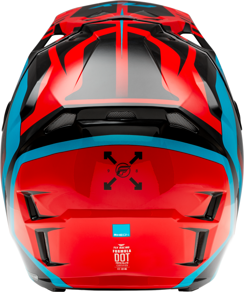 Load image into Gallery viewer, YTH FORMULA CP KRYPTON HELMET RED/BLACK/BLUE YL 73-0036YL image 2
