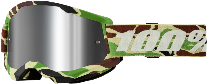 STRATA 2 GOGGLE WAR CAMO MIRROR SILVER LENS 50028-00024 image 1