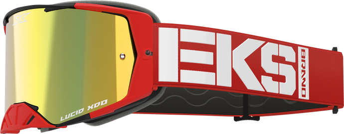 LUCID CALIBER GOGGLE RED GOLD MIRROR LENS 067-12045 image 1