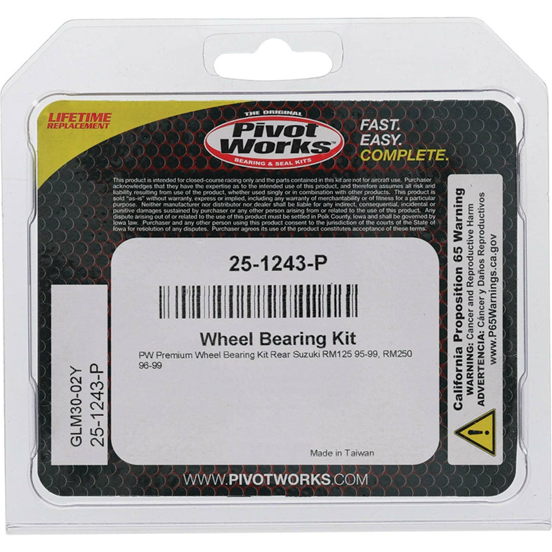 Load image into Gallery viewer, WHEEL BEARING KIT PREMIUM 25-1243-P image 4

