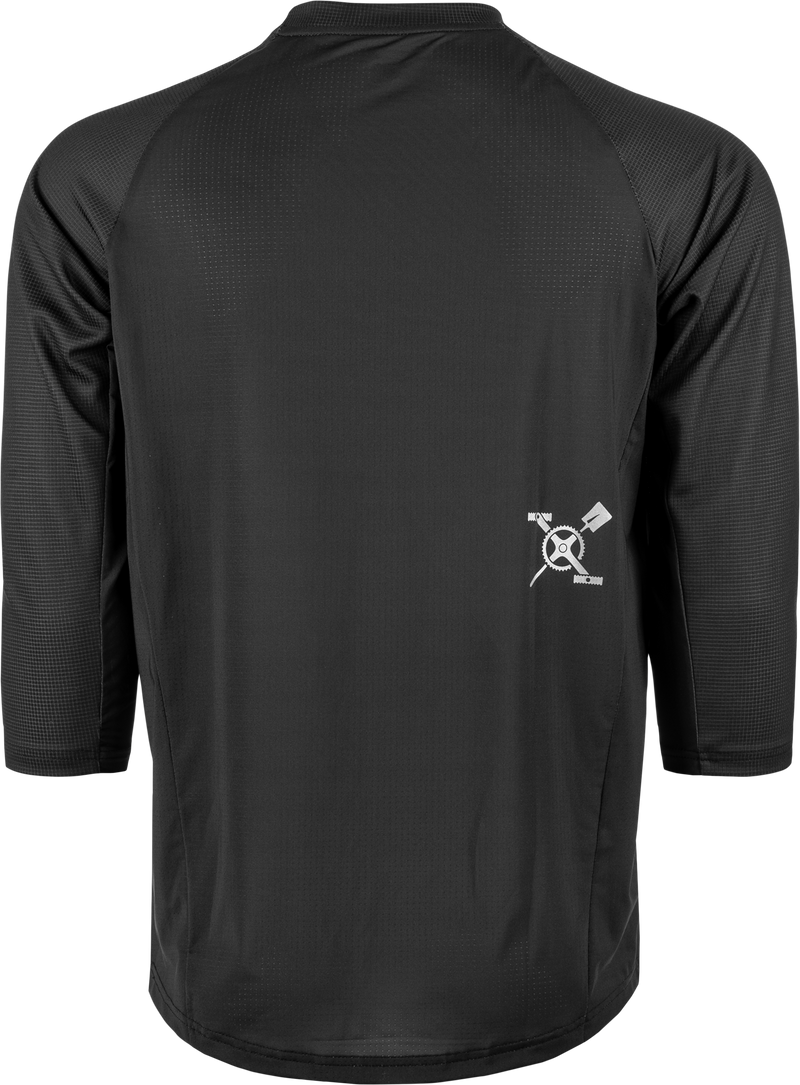 Load image into Gallery viewer, RIPA 3/4 SLEEVE JERSEY BLACK/GREY SM 352-8130S image 3
