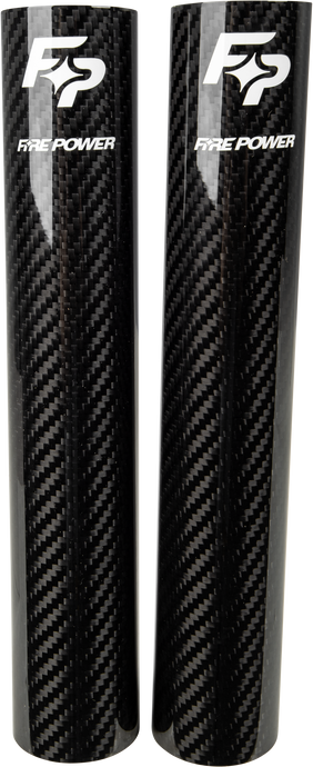 CARBON FIBER FORK SHIELD LOWER 52 MM X 260 MM 567-1910 image 1