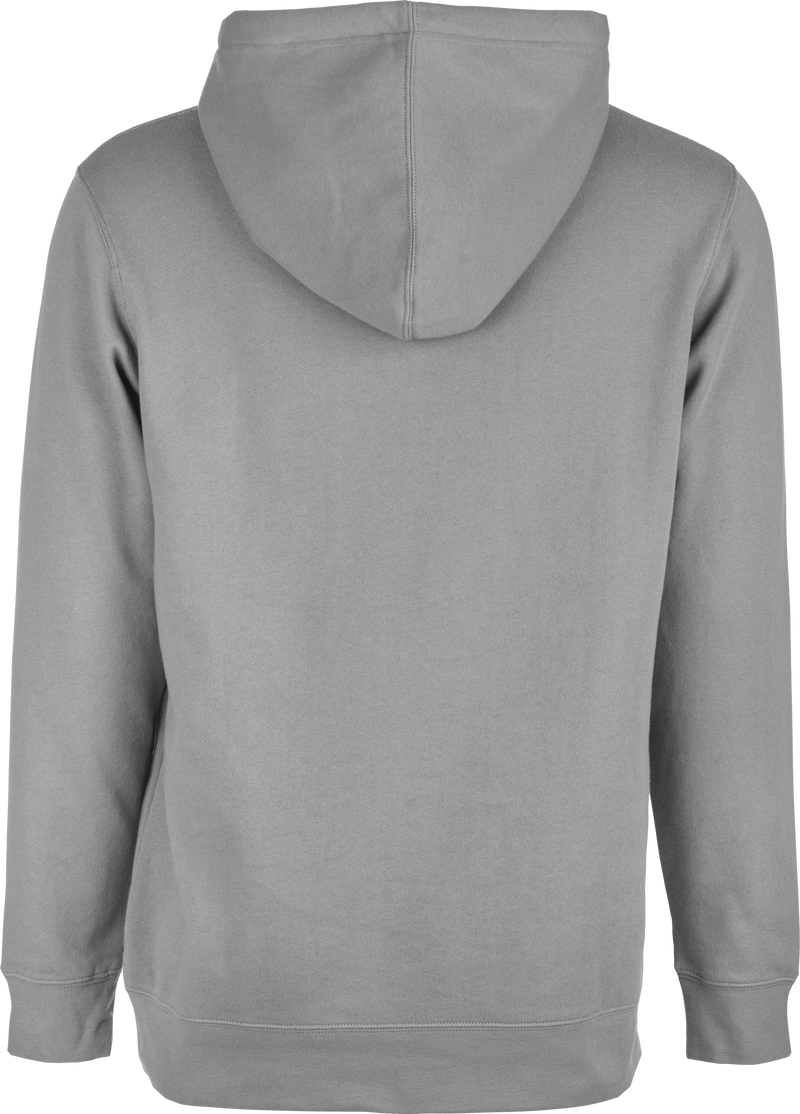 Load image into Gallery viewer, FLY CORPORATE PULLOVER HOODIE GREY/BLUE LG 354-0136L image 2
